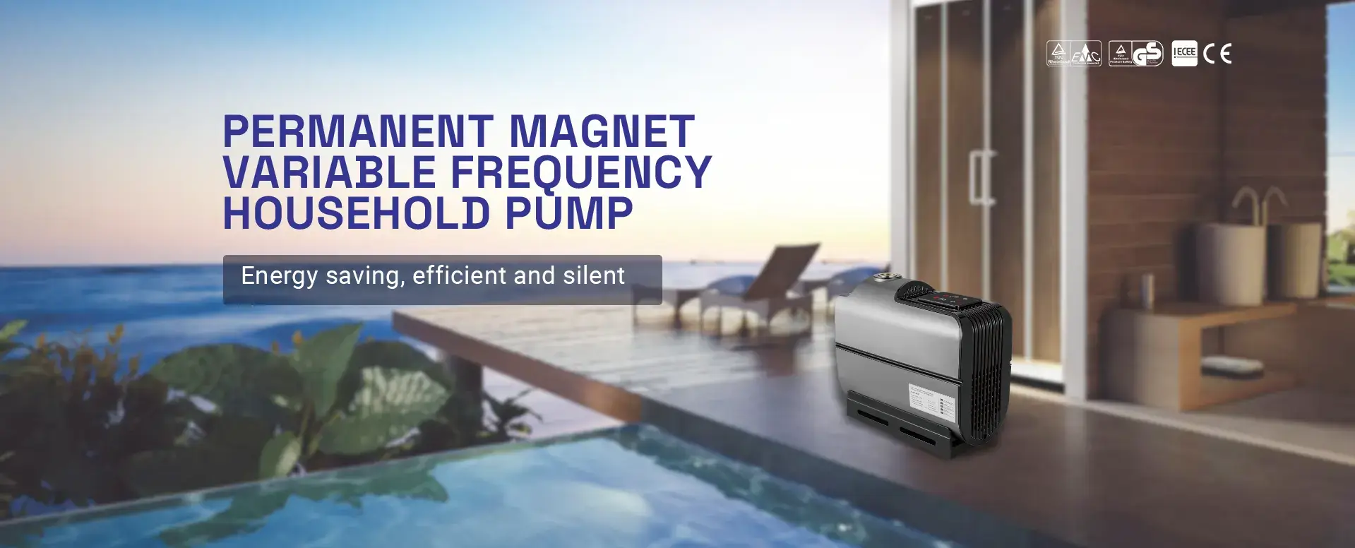 Permanent Magnet  Variable Frequency Household Pump